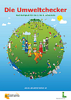 Titelseite der Umweltchecker-Broschüre